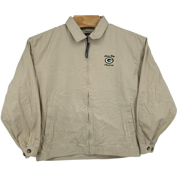 VTG 90s Men's Lee Sport NFL Green Bay Packers Full Zip Detroit Style Jacket XL - Picture 1 of 11